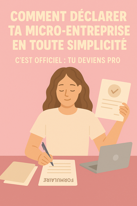 Comment déclarer ta micro-entreprise 💰 (Livre numérique)