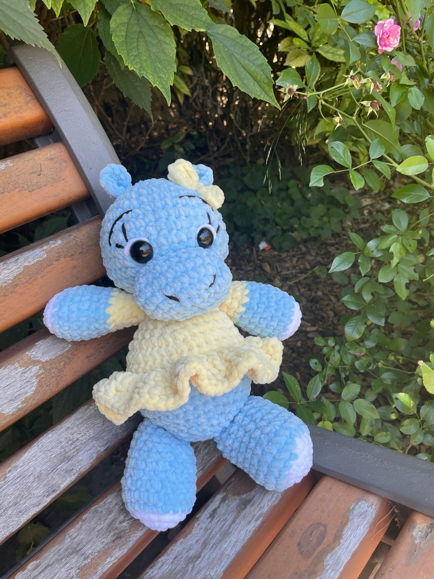 Modèle de Gloria l’hippo au crochet ( Ebook numérique )