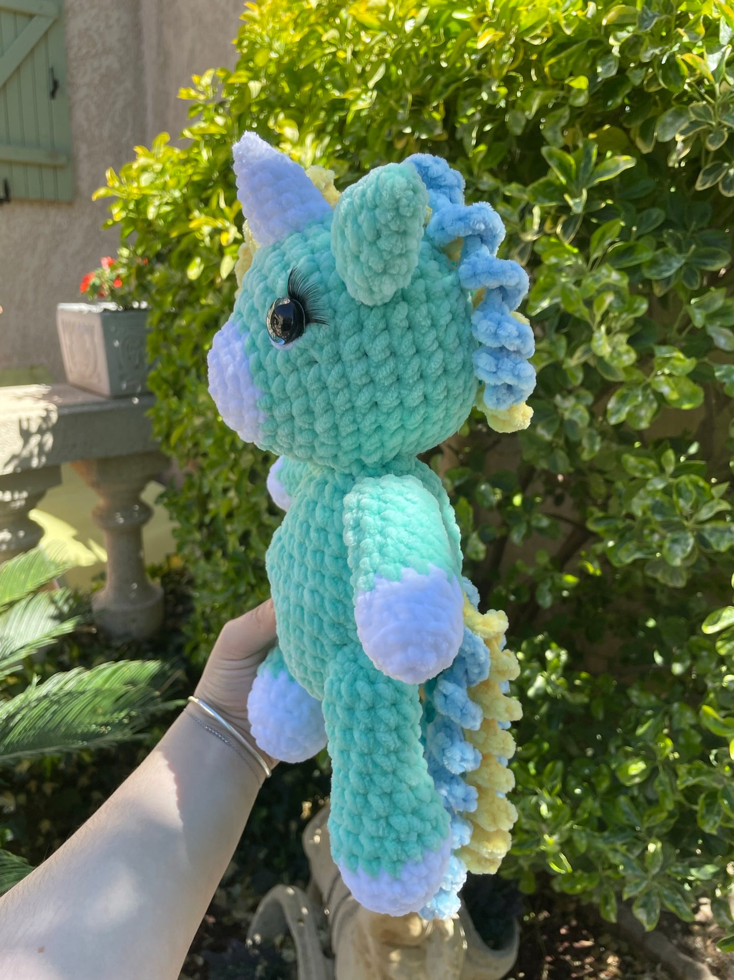 Modèle de Céleste la licorne au crochet ( Ebook numérique )