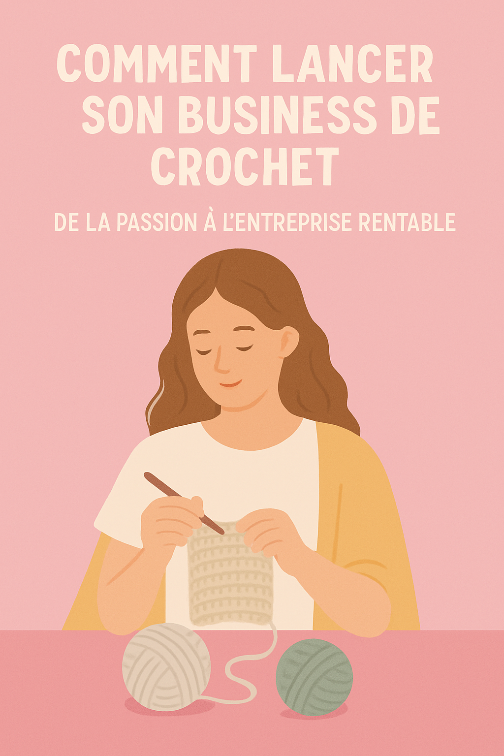 🎁⚠️ Pack spécial – Lancer & structurer ton business de crochet (Livres numériques)