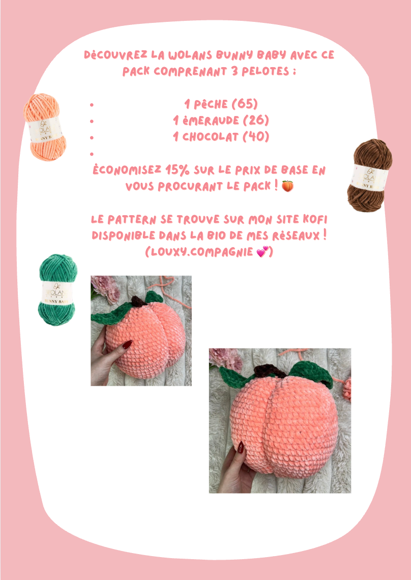🍑Pack BIG pêche✨