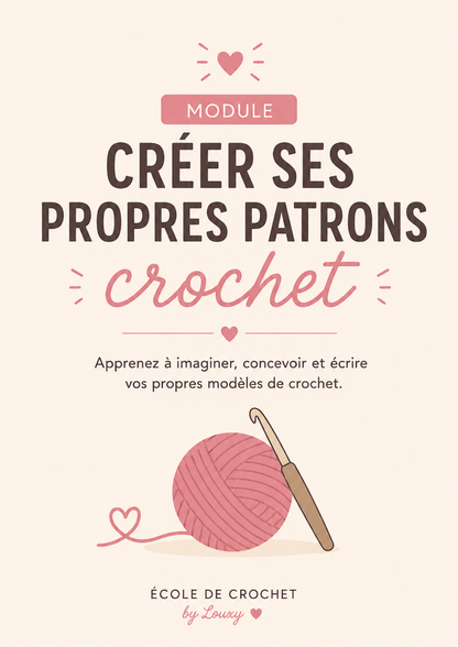 Comment créer ses propres tutos crochet 🧶 (livre numérique de 47 pages)