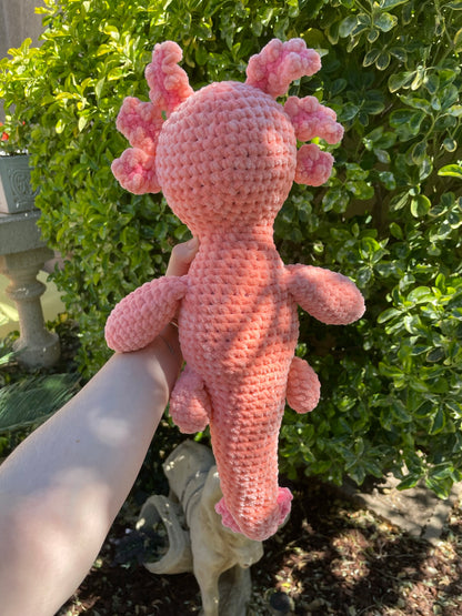 Modèle de Pearl l’axolotl au crochet ( Ebook numérique )