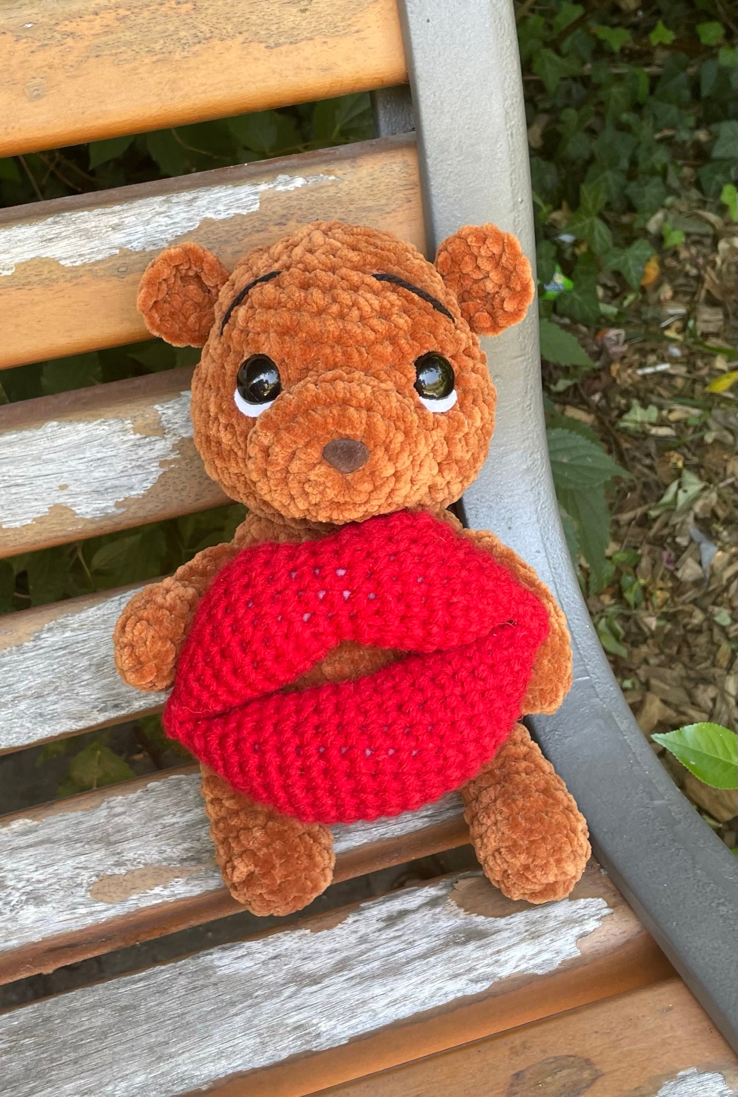 Modèle de Milo kiss, l’ours au crochet ( Ebook numérique )